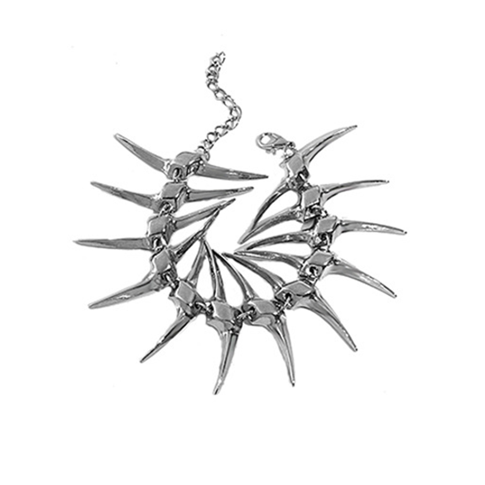 Thorn Fish Bone Chain Bracelets Fashion Charm Chain Bracelets Jewelry Link Chain Charm Bracelets Punk Bangle Gift