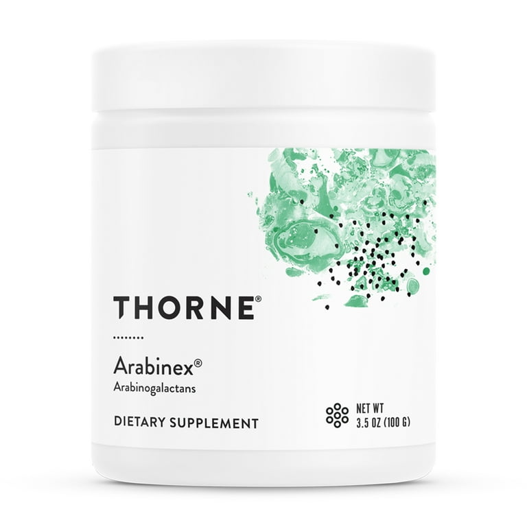 Thorne Arabinex, Arabinogalactan Prebiotic Fiber Powder, Supports Healthy  Immune Function and Optimizes Intestinal Bacteria, No Artificial Flavors,  3.5 Oz, 21 servings 
