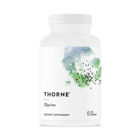 THORNE - Glycine - Amino Acid Support for Relaxation, Detoxification, and Muscle Function* - 250 Capsules