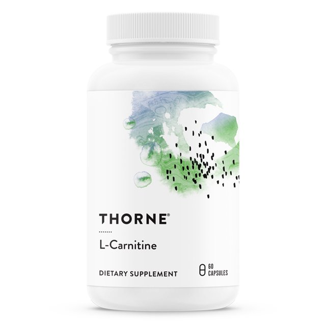 Thorne LCarnitine, 60 Capsules Amino Acid Supplement for Fat