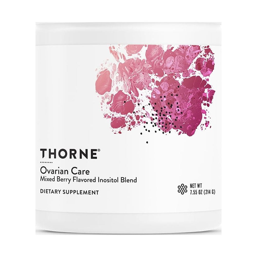 THORNE - Ovarian Care - Women's Health - Inositol, CoQ10, Folate, and Polyphenols - Promote Healthy Ovarian Function and Fertility Health* - Mixed Berry - 7.55 Oz - 60 Servings