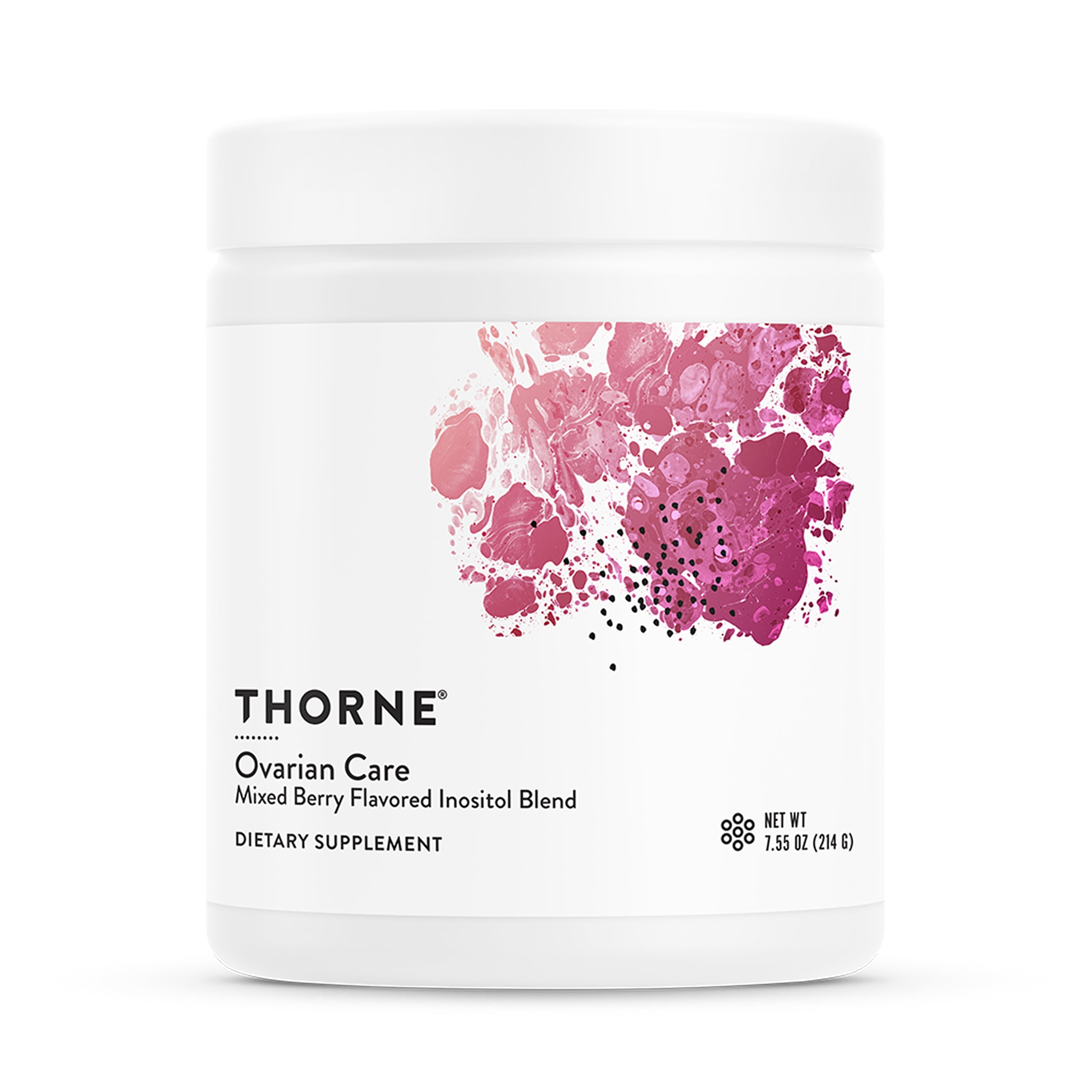 THORNE - Ovarian Care - Women's Health - Inositol, CoQ10, Folate, and Polyphenols - Promote Healthy Ovarian Function and Fertility Health* - Mixed Berry - 7.55 Oz - 60 Servings