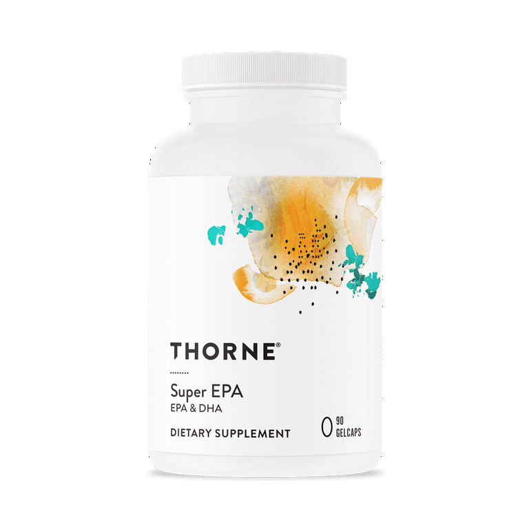 Thorne Research Super EPA Concentrated Omega 3 Fatty Acid 90