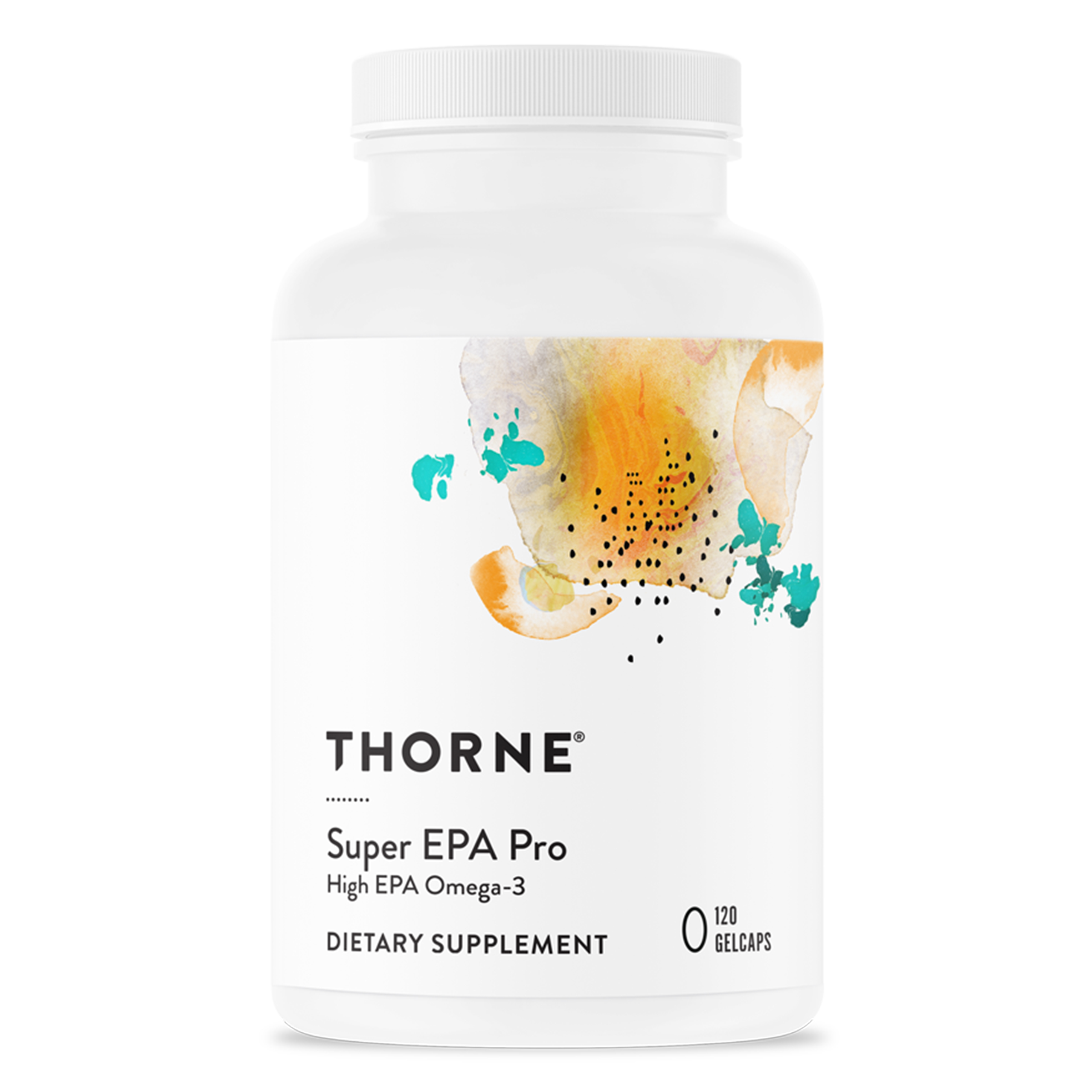 Thorne Super EPA Pro, Omega-3 Fish Oil with High Concentration EPA, Promotes Heart Health and Blood Lipid Support, 120 Gelcaps - image 1 of 7