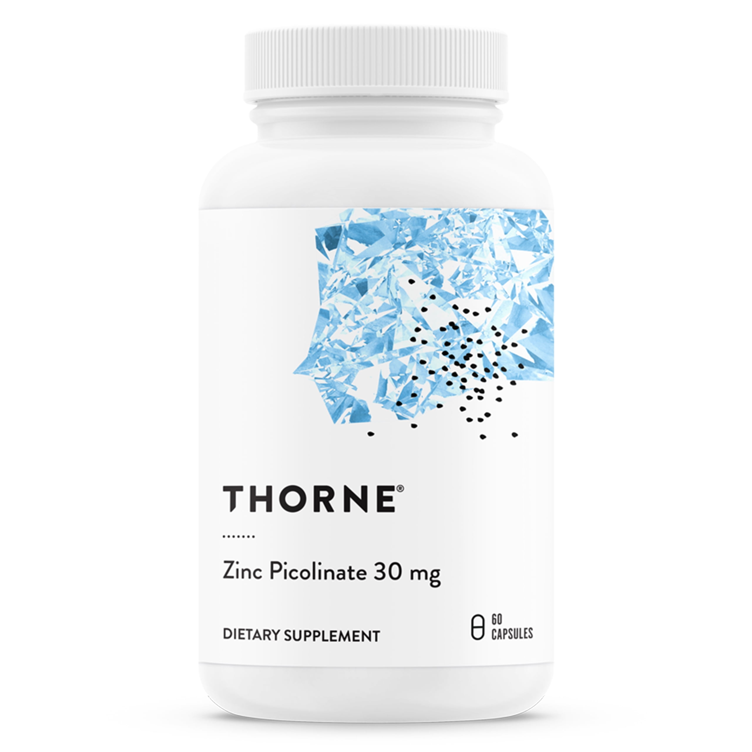 THORNE Zinc Picolinate 30 mg - Well-Absorbed Zinc Supplement for Growth and Immune Function* - 60 Capsules