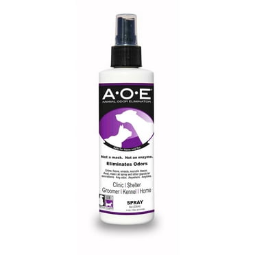 Thornell Animal Odor Eliminator Spray – Ready to Use Pet Odor Eliminator for Strong Odor – Secretions, Spray, Feces & Urine Odor Eliminator – Safe, Non-Enzymatic Dog & Cat Odor Eliminator (8 oz)