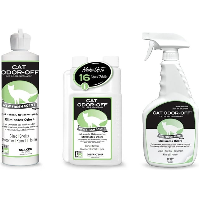 Thornell Cat OdorOff Fresh Scent Concentrate Pet Smell Odor Eliminator