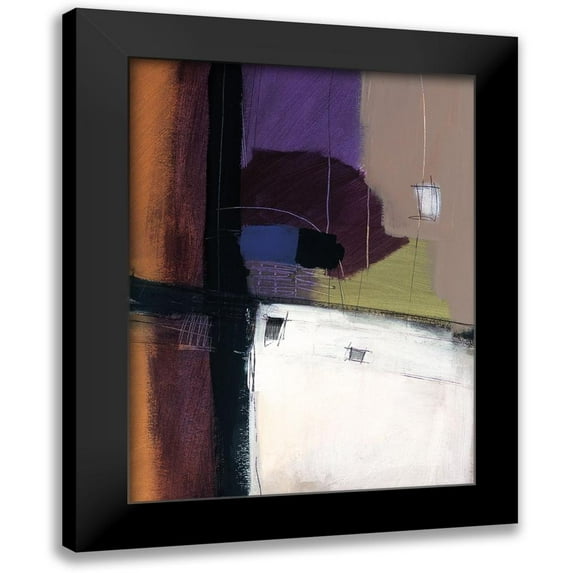 Thorngren, Mary Beth 19x24 Black Modern Framed Museum Art Print Titled - Linear Motion IV