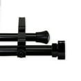 thumbnail image 1 of Thornhill Double Curtain Rod 13/16 inch 48-84" - Black, 1 of 1