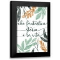 thumbnail image 1 of Thorns, Becky 11x14 Black Modern Framed Museum Art Print Titled - Sage Sayings IV Italian, 1 of 5