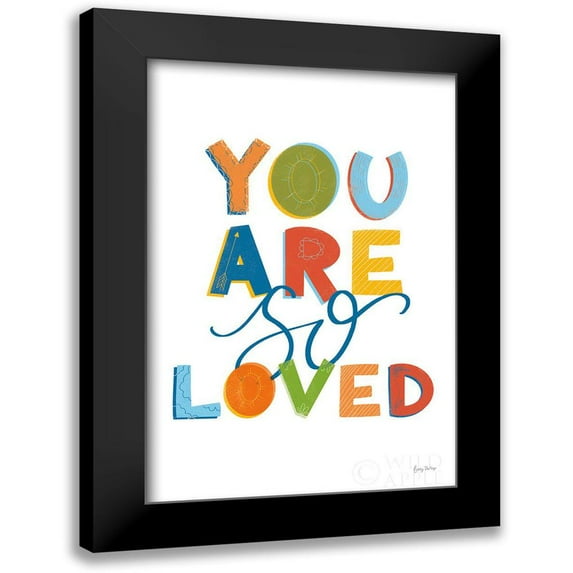 Thorns, Becky 11x14 Black Modern Framed Museum Art Print Titled - You Are So Loved