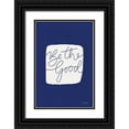 thumbnail image 1 of Thorns, Becky 11x14 Black Ornate Wood Framed with Double Matting Museum Art Print Titled - Calm Home VI Indigo, 1 of 4