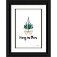 thumbnail image 1 of Thorns, Becky 11x14 Black Ornate Wood Framed with Double Matting Museum Art Print Titled - Hang in There, 1 of 4