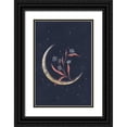 thumbnail image 1 of Thorns, Becky 11x14 Black Ornate Wood Framed with Double Matting Museum Art Print Titled - Luna II, 1 of 4