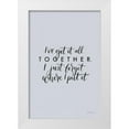 thumbnail image 1 of Thorns, Becky 11x14 White Modern Wood Framed Museum Art Print Titled - All Together, 1 of 4