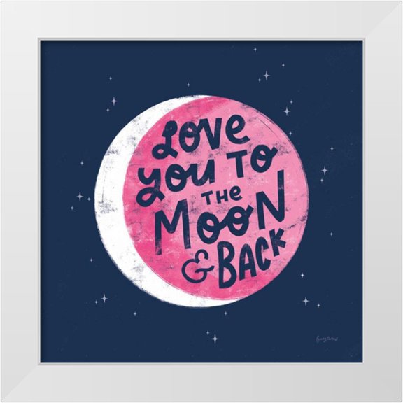 Thorns, Becky 12x12 White Modern Wood Framed Museum Art Print Titled - Love Letters IV