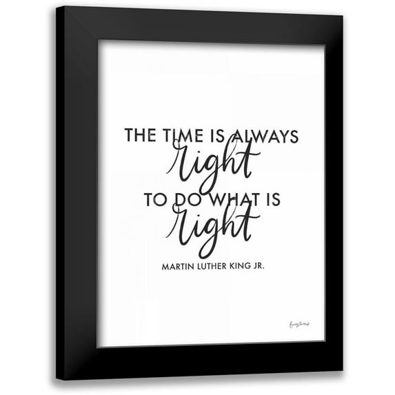 Thorns, Becky 12x14 Black Modern Framed Museum Art Print Titled - Words of Wisdom IV BW