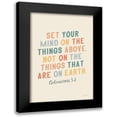 thumbnail image 1 of Thorns, Becky 13x18 Black Modern Framed Museum Art Print Titled - Bible Saying II, 1 of 5
