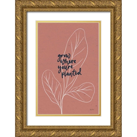 Thorns, Becky 13x18 Gold Ornate Wood Framed with Double Matting Museum Art Print Titled - Balance II