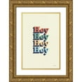 thumbnail image 1 of Thorns, Becky 13x18 Gold Ornate Wood Framed with Double Matting Museum Art Print Titled - Hey, 1 of 4