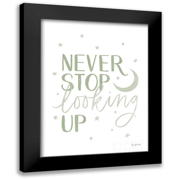 Thorns, Becky 15x18 Black Modern Framed Museum Art Print Titled - Little Child I Sage
