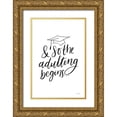thumbnail image 1 of Thorns, Becky 17x24 Gold Ornate Wood Framed with Double Matting Museum Art Print Titled - Graduation IV, 1 of 4