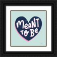 thumbnail image 1 of Thorns, Becky 20x20 Black Ornate Wood Framed with Double Matting Museum Art Print Titled - Love Letters II, 1 of 4