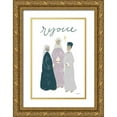 thumbnail image 1 of Thorns, Becky 23x32 Gold Ornate Wood Framed with Double Matting Museum Art Print Titled - Nativity III, 1 of 4