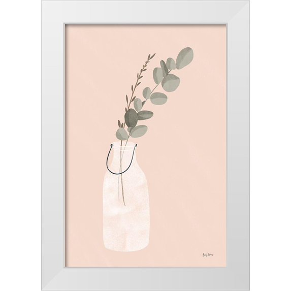 Thorns, Becky 23x32 White Modern Wood Framed Museum Art Print Titled - Natural Vessels I