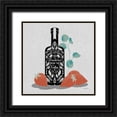 thumbnail image 1 of Thorns, Becky 26x26 Black Ornate Wood Framed with Double Matting Museum Art Print Titled - Fruity Spirits Vodka, 1 of 4