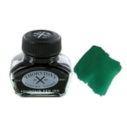 Thornton's Luxury Goods Premium Fountain Pen Ink Bottle 30ml - SHERWOOD GREEN | Smooth Effortless Writing | Suitable for All Brand and Calligraphy Pens | International Standard