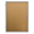 thumbnail image 1 of thornton's office supplies wall mounted enclosed bulletin board, 1 of 3