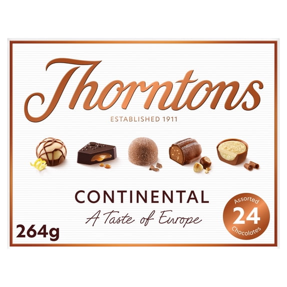 Thorntons Continental Collection Boxed Chocolate 264G, Imported from Britain