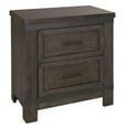 thumbnail image 1 of Thornwood Hills Dark Gray Night Stand, 1 of 7