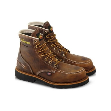 Thorogood 1957 6 in Crazyhorse Moc Toe Shoes - Mens, 10.5, D
