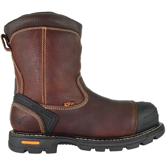 Thorogood 804-4440 Mens GEN-Flex2 8” SideZip Wellington PullOn Work Boot 10M (D) US 10Medium(D, M)