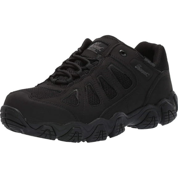 Thorogood 834-6294 Men's Crosstrex Series - BBP Waterproof, Mid Hiker, Black - 10.5 M US