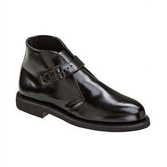 Thorogood Classic Leather Uniform Chukka with Buckle Closure and Adjustable Strap, Slip Resistant and Shock Absorbent, Made in USA