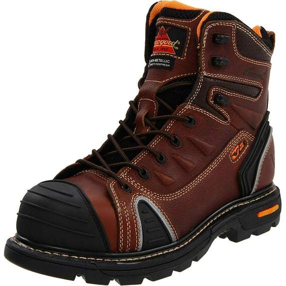 Thorogood Gen-Flex2 6" Composite Toe Boot, Brown - 11 W US
