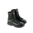 thumbnail image 1 of Thorogood Men's 8" Waterproof Side-Zip Trooper Boot Soft Toe Black 11.5 EE  US, 1 of 3