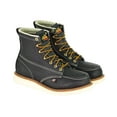 thumbnail image 1 of Thorogood Men's American Heritage 6" Made In The Usa Wedge Work Boot Black 11.5 EE  US, 1 of 7
