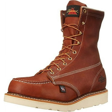 Thorogood Men's American Heritage 8" Moc Toe, MAXWear Wedge Safety Toe Boot