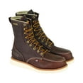thumbnail image 1 of Thorogood Men's American Heritage 8" Waterproof Work Boot Steel Toe Brown 11.5 EE  US, 1 of 7