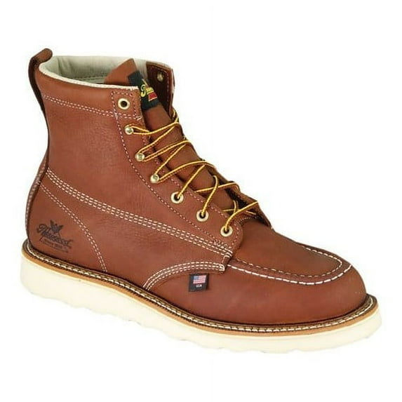 Thorogood Men's American Heritage 804-4200 6" Tobacco Oil-Tanned Moc Steel Toe Boot
