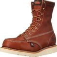thumbnail image 1 of Thorogood Men's American Heritage 804-4208 8" Tobacco Oil-Tanned Moc Steel Toe Boot, 1 of 4