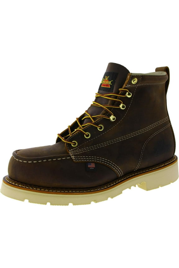 Men's American Heritage 804-4375 6" Trail Crazyhorse Moc Steel Toe Boot