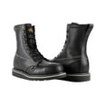 thumbnail image 1 of Thorogood Men's American Heritage Made In The Usa Work Boot Steel Toe Black 14 D(M) US, 1 of 3