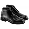 thumbnail image 1 of Thorogood Men's Classic Leather Chukka Boots, Lace-Up Design, Slip-Resistant Rubber Sole, Black / 3.5 Wide., 1 of 1