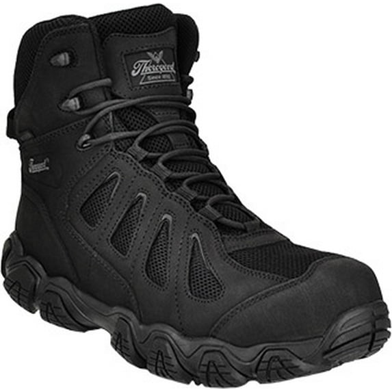 Thorogood Men's Crosstrex Pathogen Work Boot Composite Toe Black 9 D(M) US