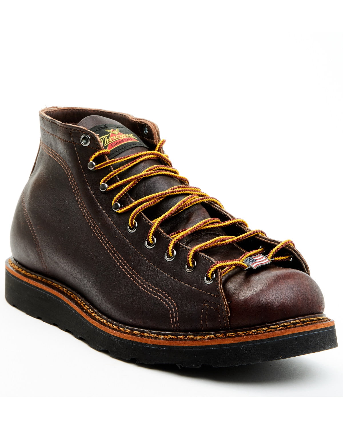 Men\'s Black Thorogood Boots Oil and Slip Resistant SZ 12 M box 115 Thorogood Men main image 4